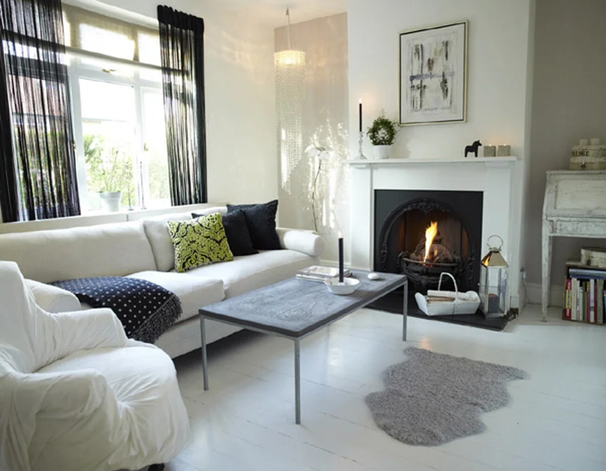 Scandinavian style Интерьер в этом стиле практически лишен декорирующих элементов.