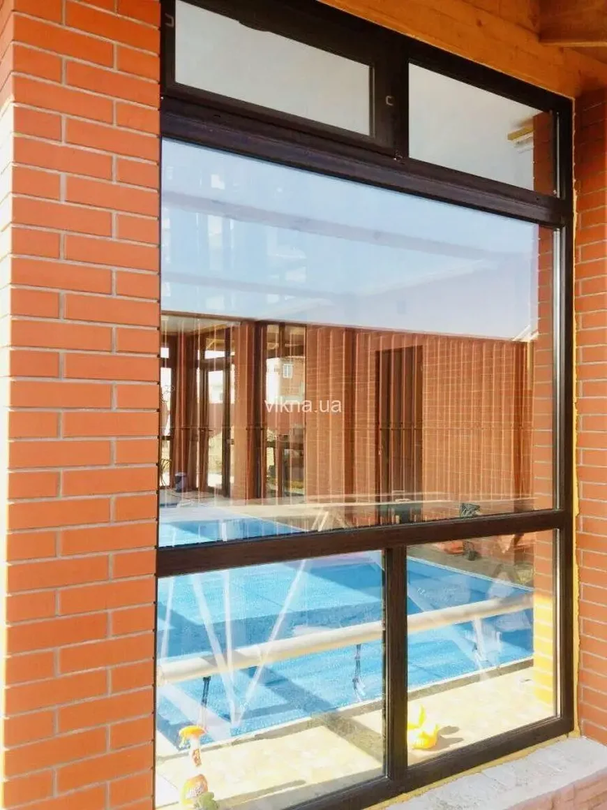 Окна WDS для остекления бассейна