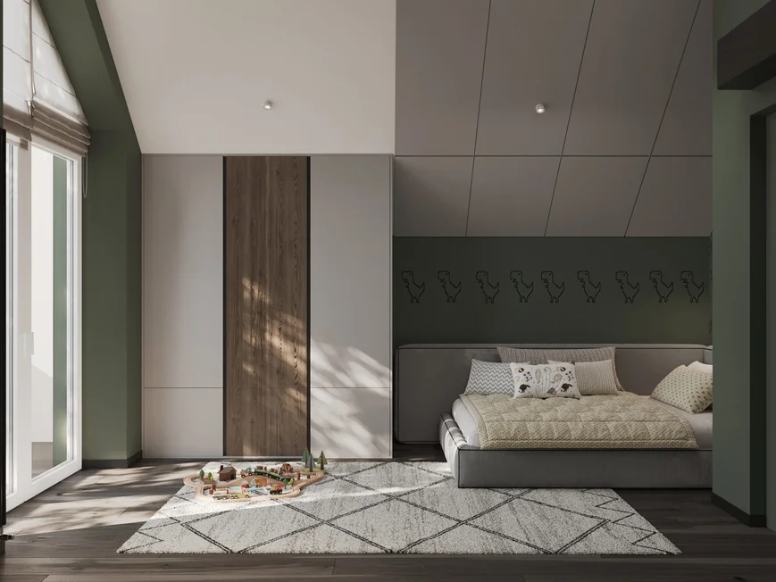 Дизайн котеджу в Бучі від NsdGroup - дитяча