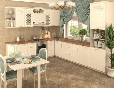 модульная угловая кухня Тиффани