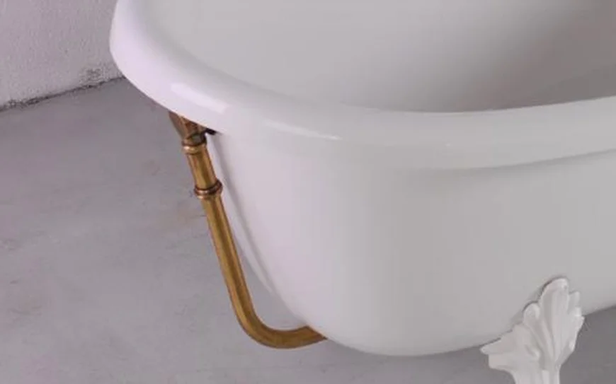 Ванна Fancy Marble Lady Hamilton 1730 мм, бронзовый перелив