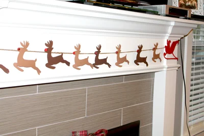 гирлянда для новогоднего интерьера