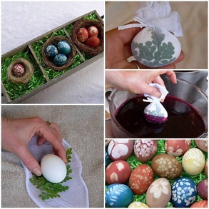 Easter table setting