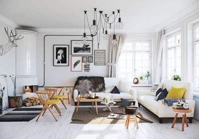 Scandinavian style. Scandinavian style.