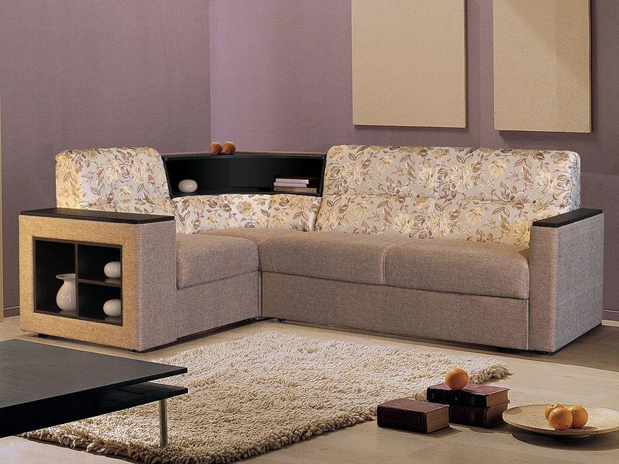 Угловой диван для гостиной