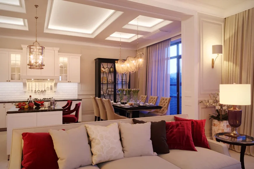 Проект "Неоклассика с акцентами…" Дизайнер: Мария Полетаева