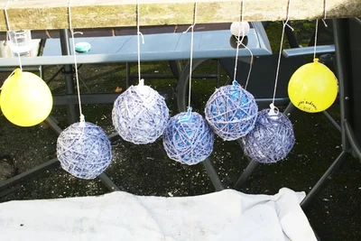 шары из нитей