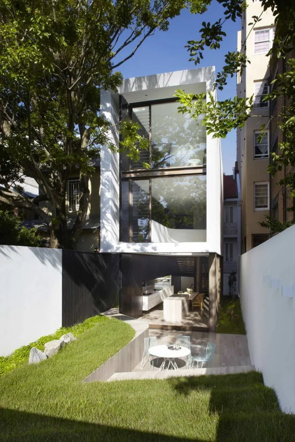 3-этажная пристройка в современном стиле