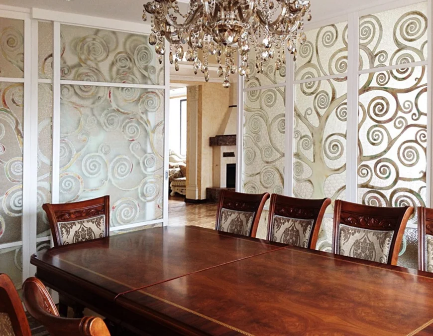 Витражные перегородки