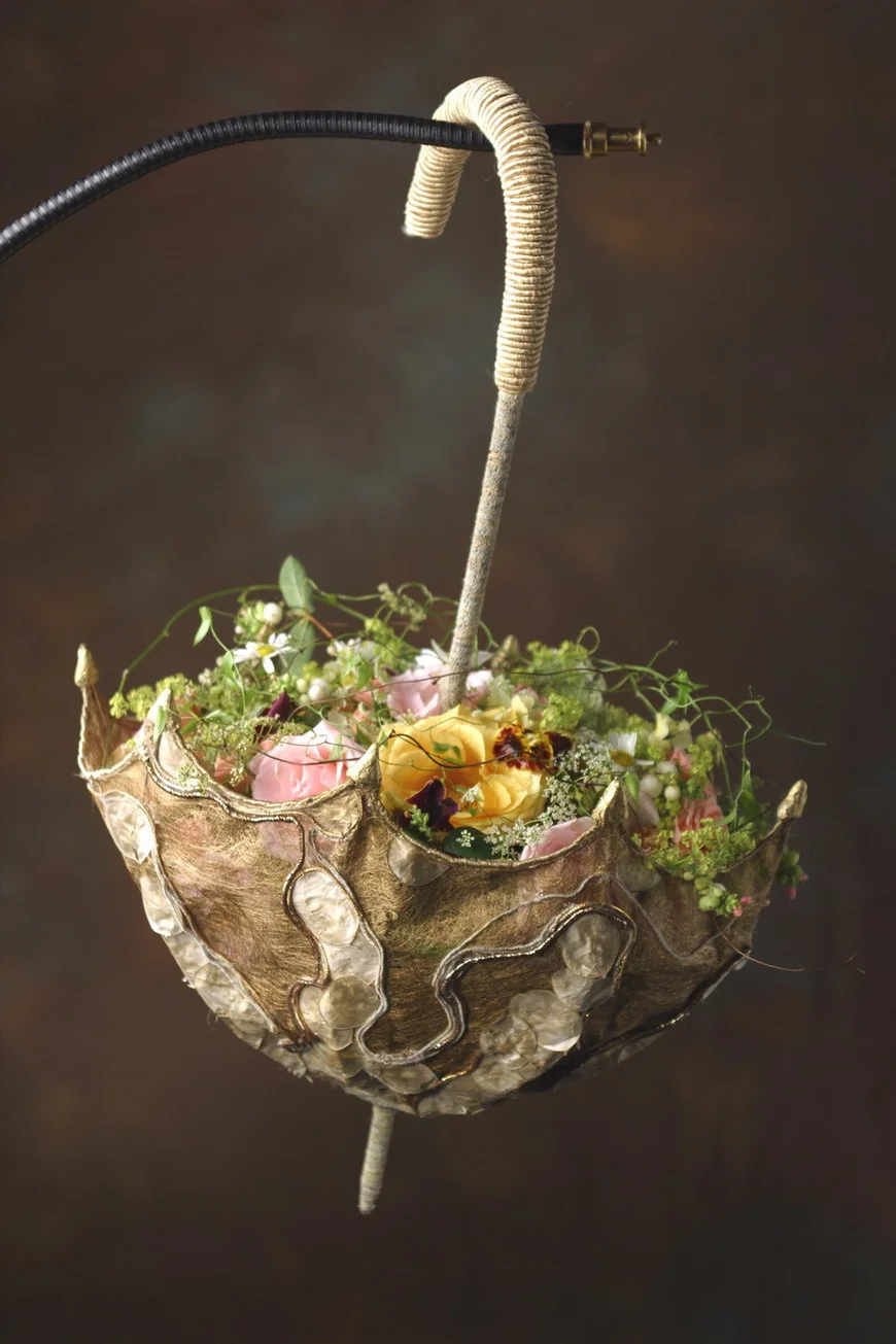 Эффектный букет роз