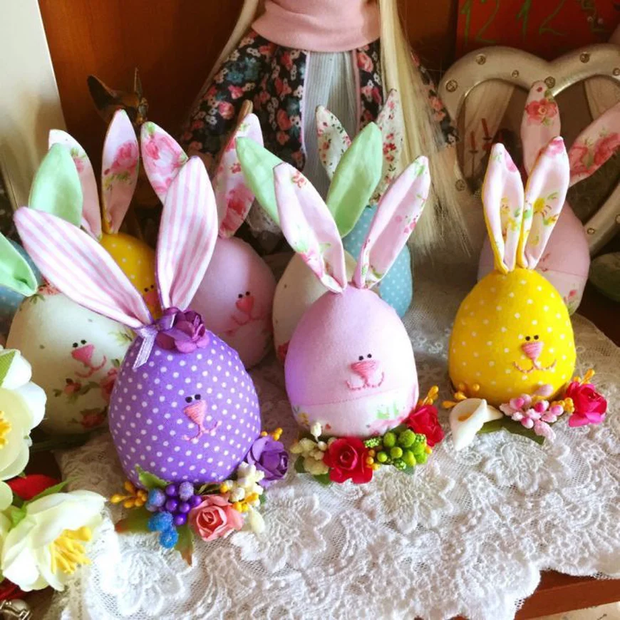 Пасхальный кролик. Мастер: Ирина Кривенька Пасхальный кролик. Мастер: Ирина Кривенька