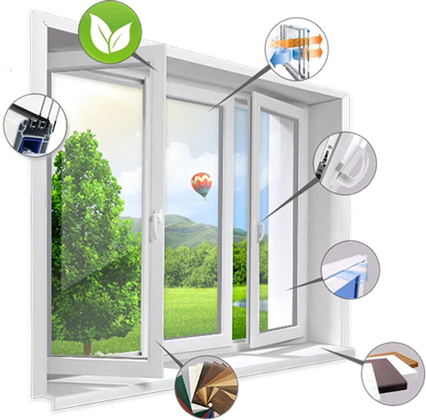 Переваги металопластикових вікон.