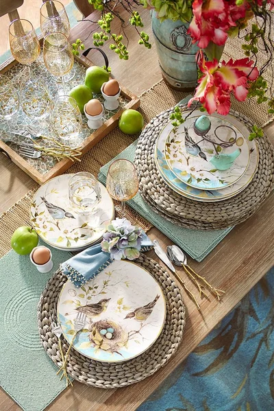 Easter table setting