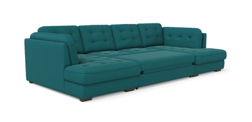 Кутовий диван "Ешлі" з п-подібним кутом.