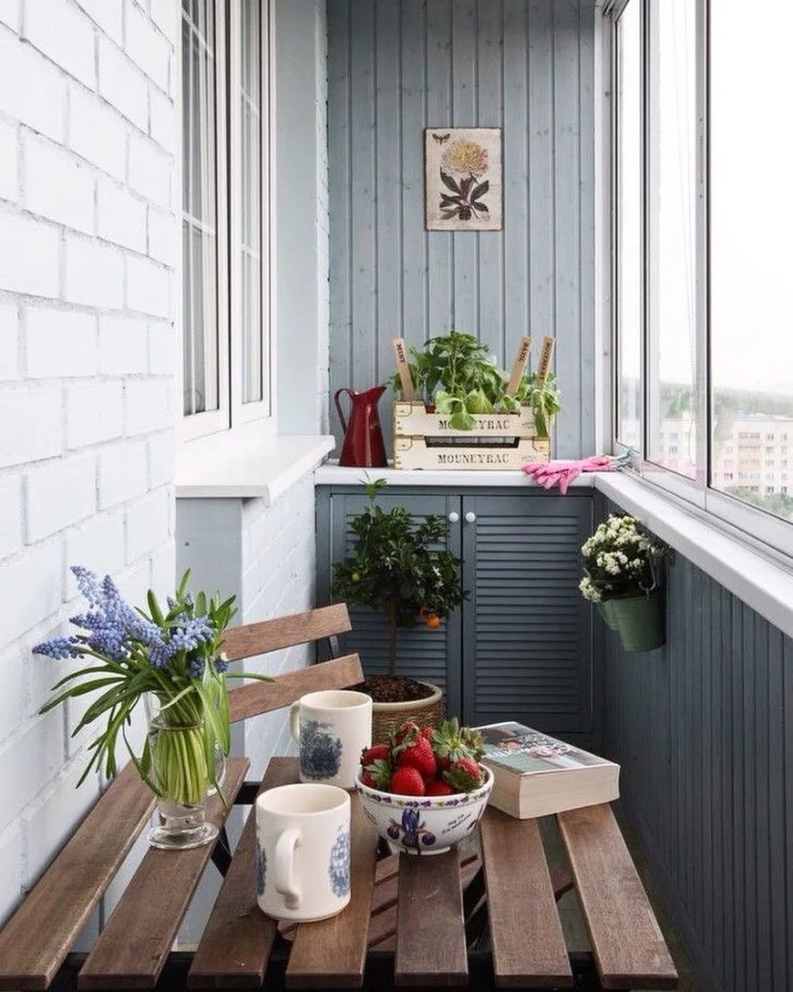 Вагонка на балконе: идеи дизайна Вагонка на балконе: идеи дизайна