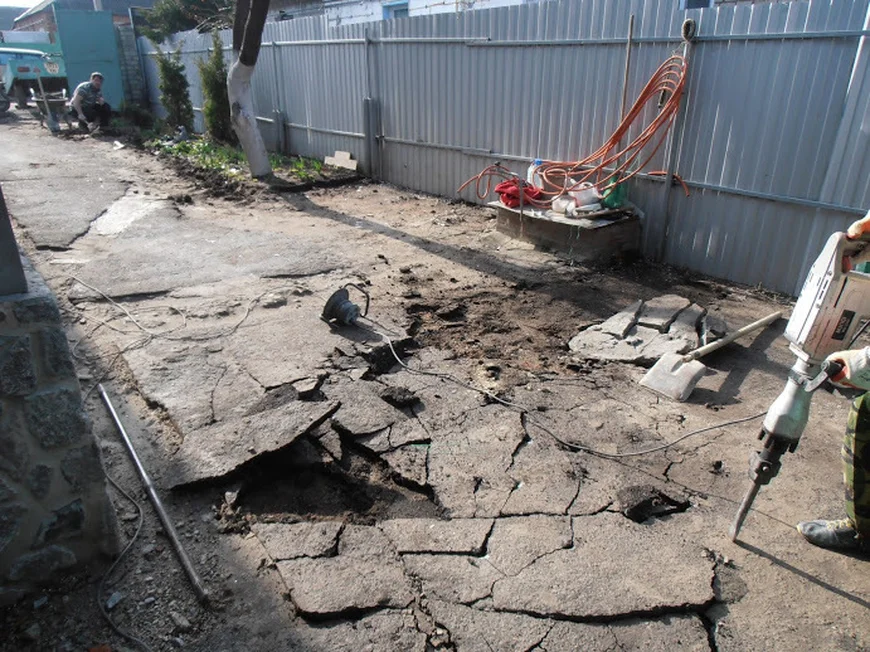 Центральная часть двора Центральная часть двора