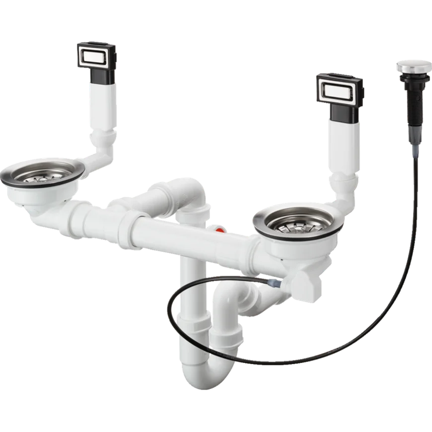 СИФОН ДЛЯ МОЙКИ HANSGROHE D15-11, ХРОМ СИФОН ДЛЯ МОЙКИ HANSGROHE D15-11, ХРОМ