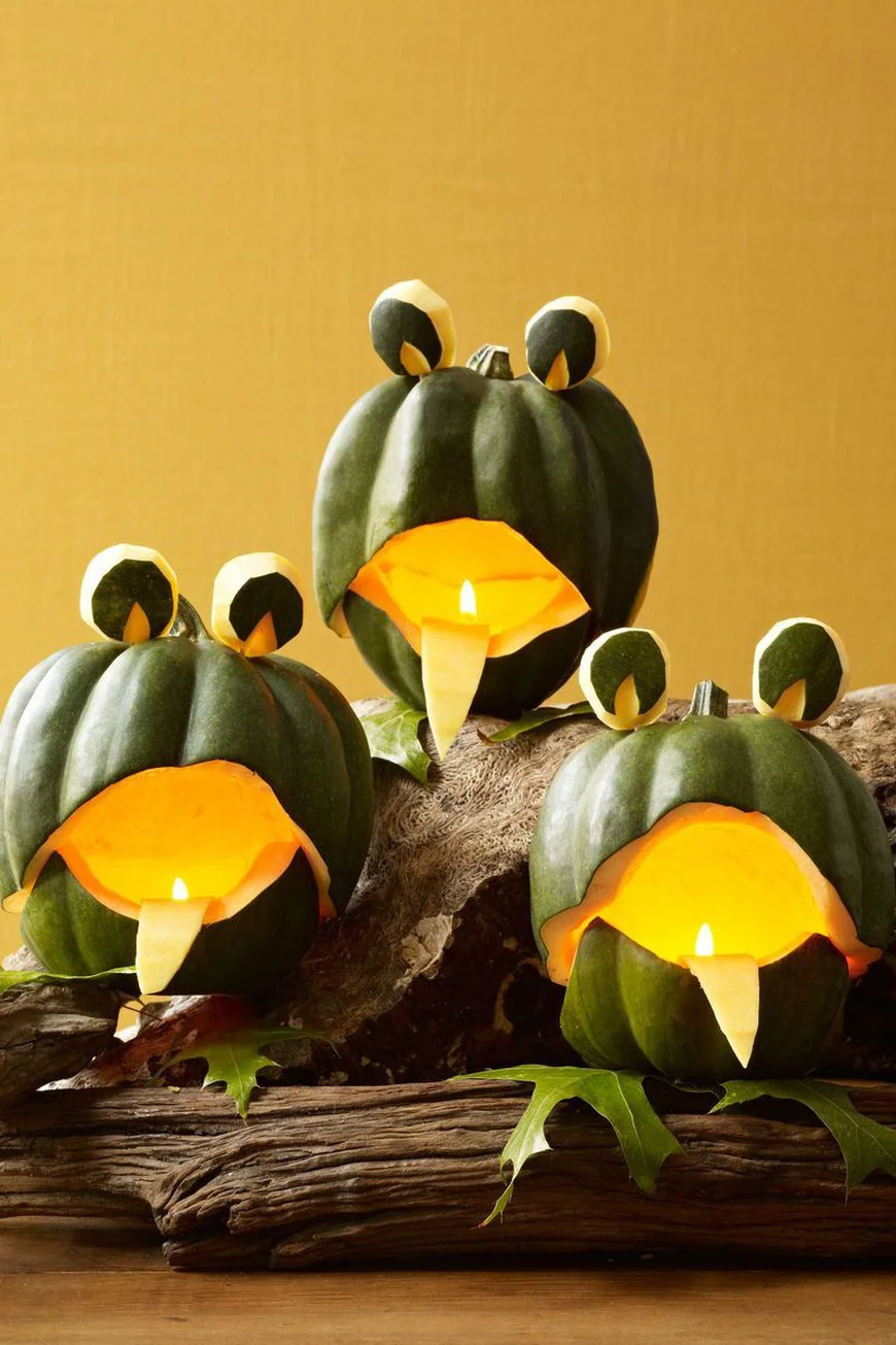 Декор из тыквы своими руками.