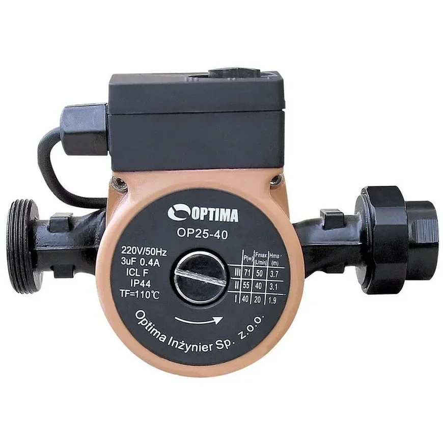 Насос циркуляційний Optima OP25-60 180 мм