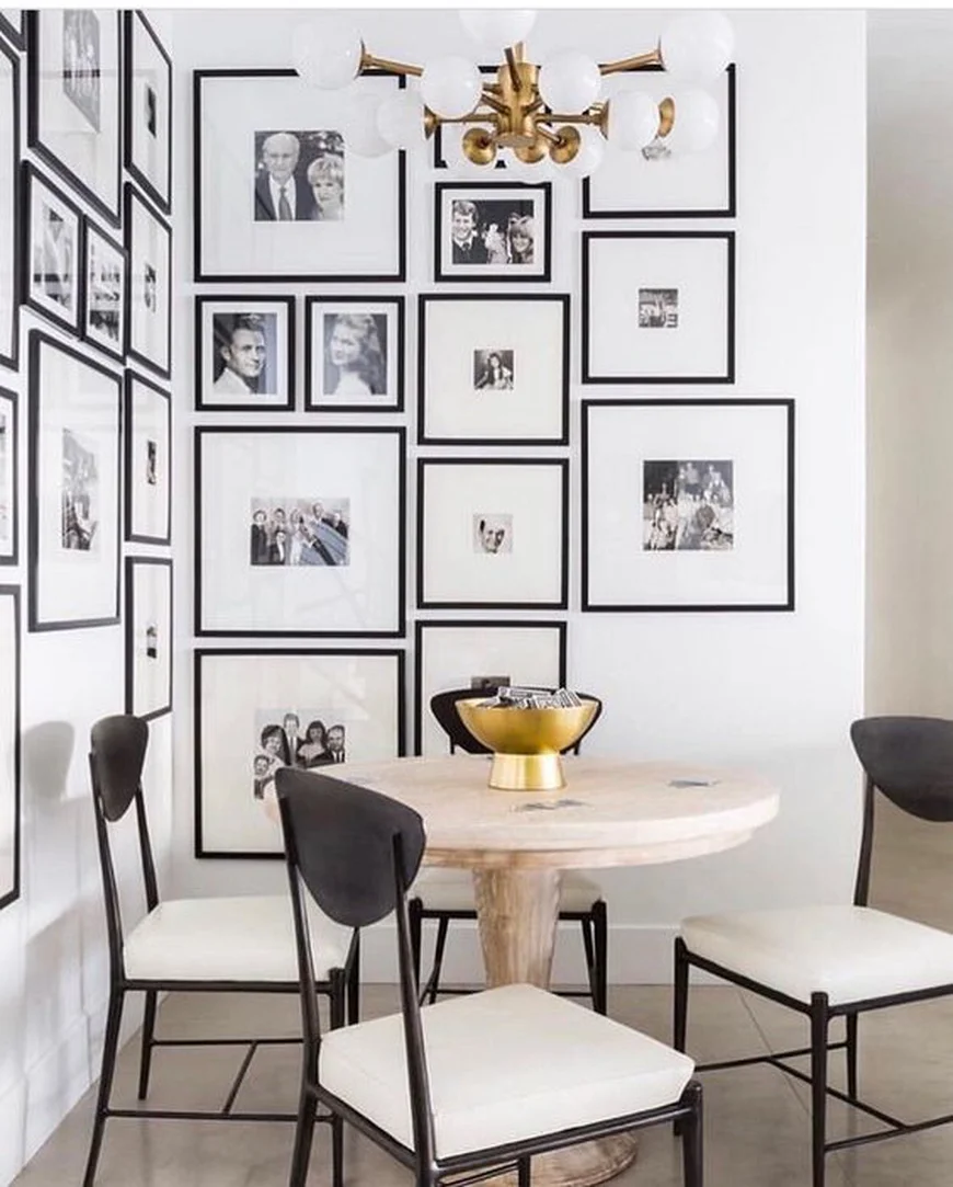 Кутове розташування галерейної стіни