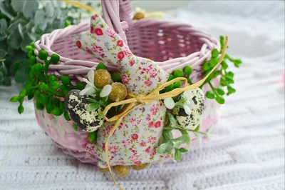 Пасхальная детская корзинка. Автор: Наталия Вороняк